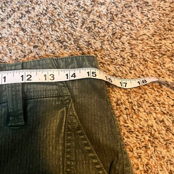 Free People Movement Women's Olive Green Corduroy Shorts Size‎ 10 - Picture 4 of 7